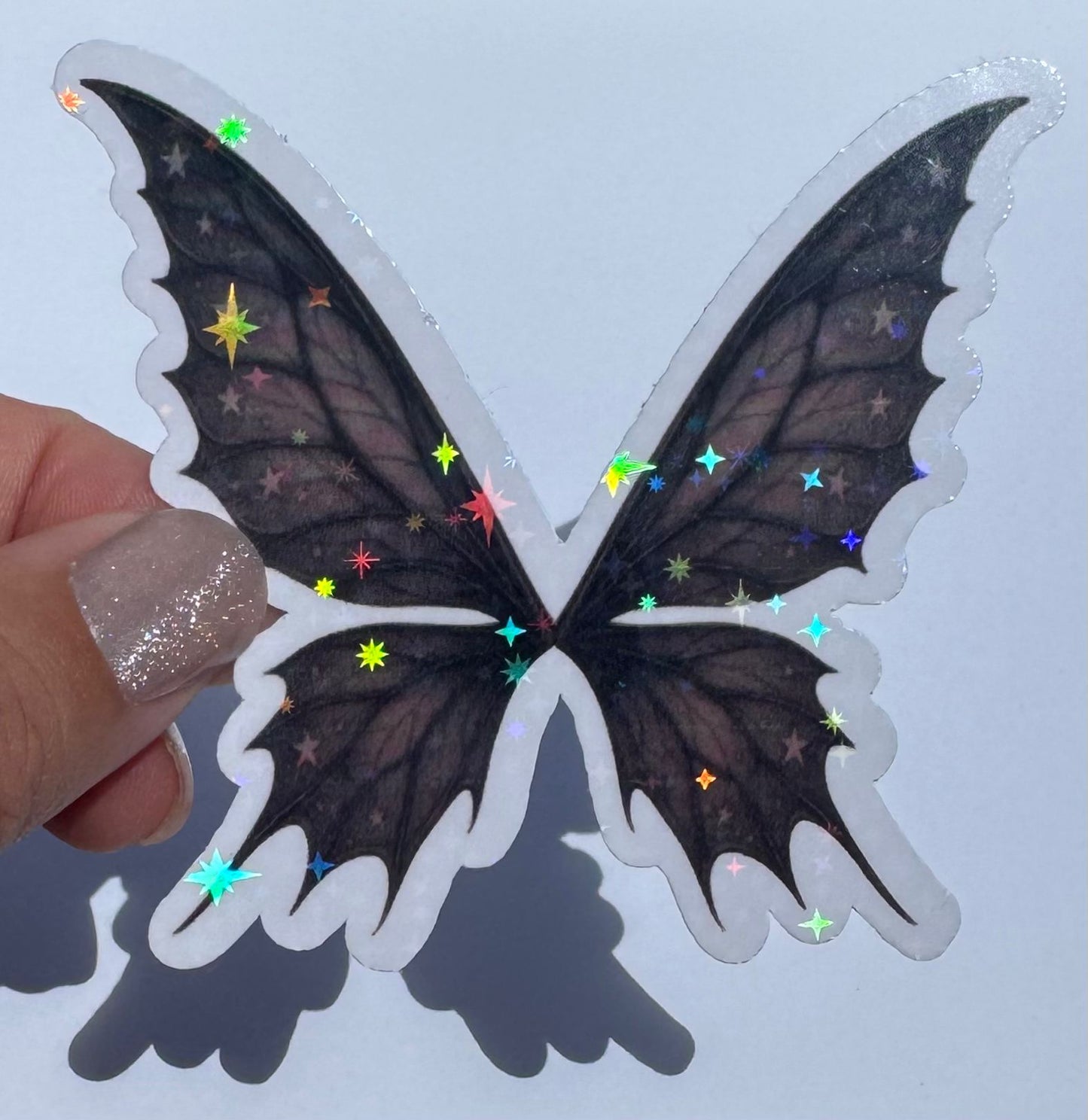 Midnight Starfall Inspired Butterfly Wing Sticker