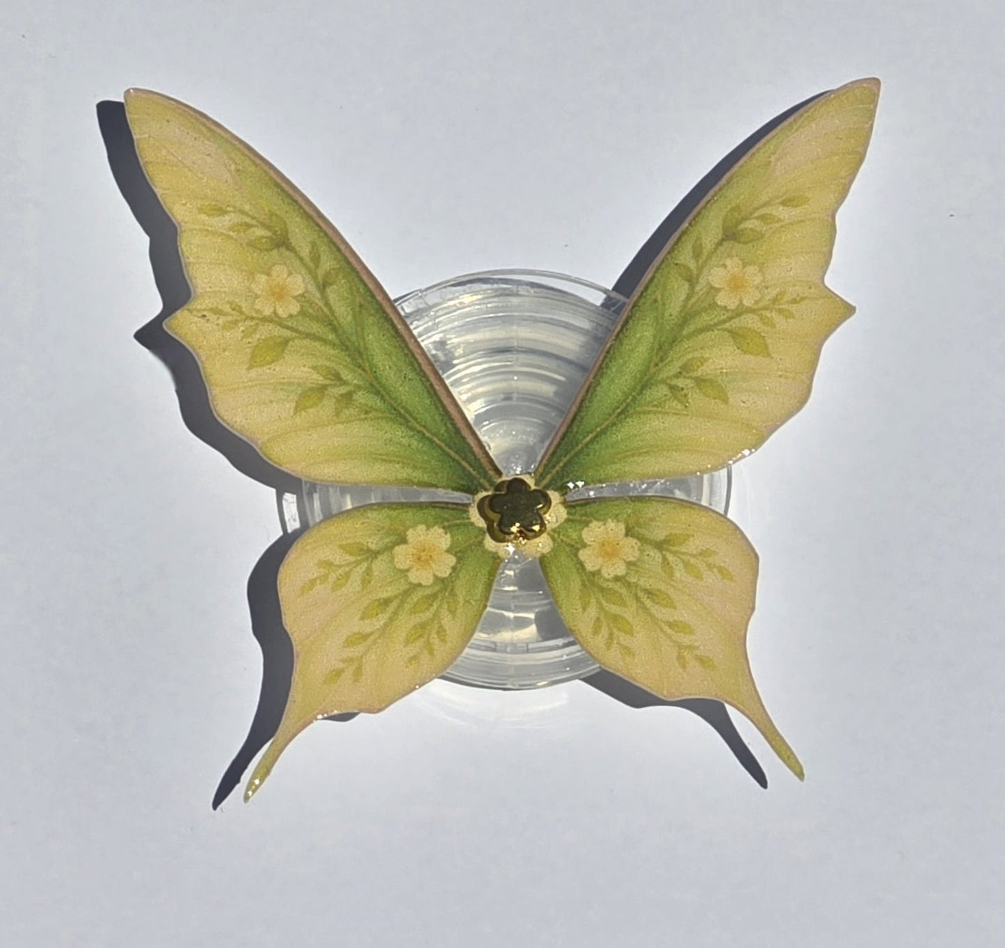 Spring Butterfly Wing Grip – Adhesive Kindle & E-Reader Holder