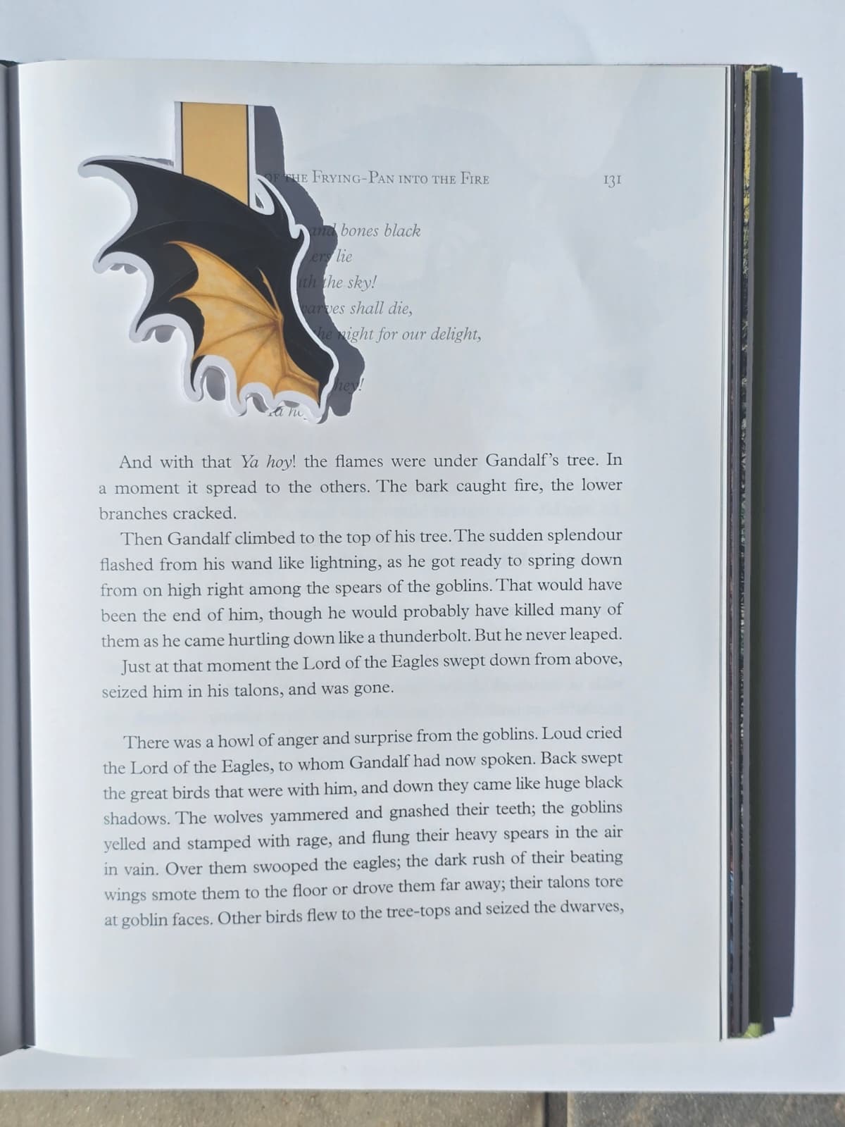 Two Dragons One Rider Magnetic Bookmark