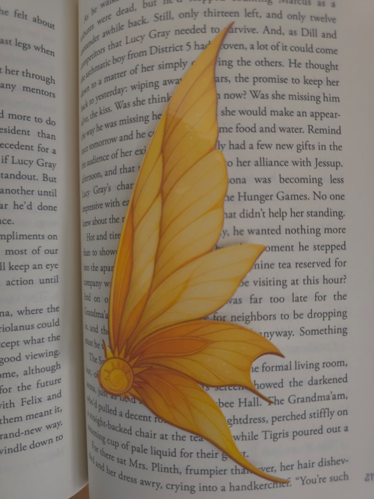 Day Butterfly Wing Bookmark – Fantasy Bookish Inspired