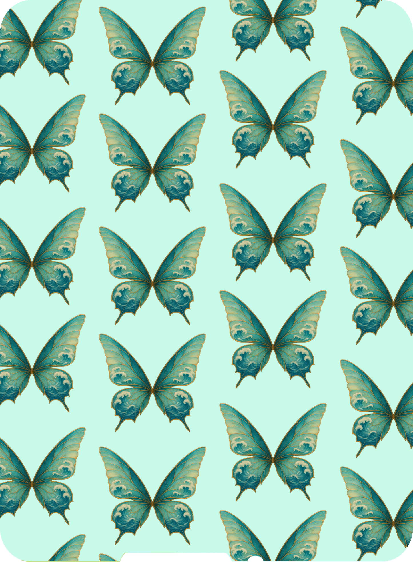 Summer Butterfly Kindle and iPad Insert
