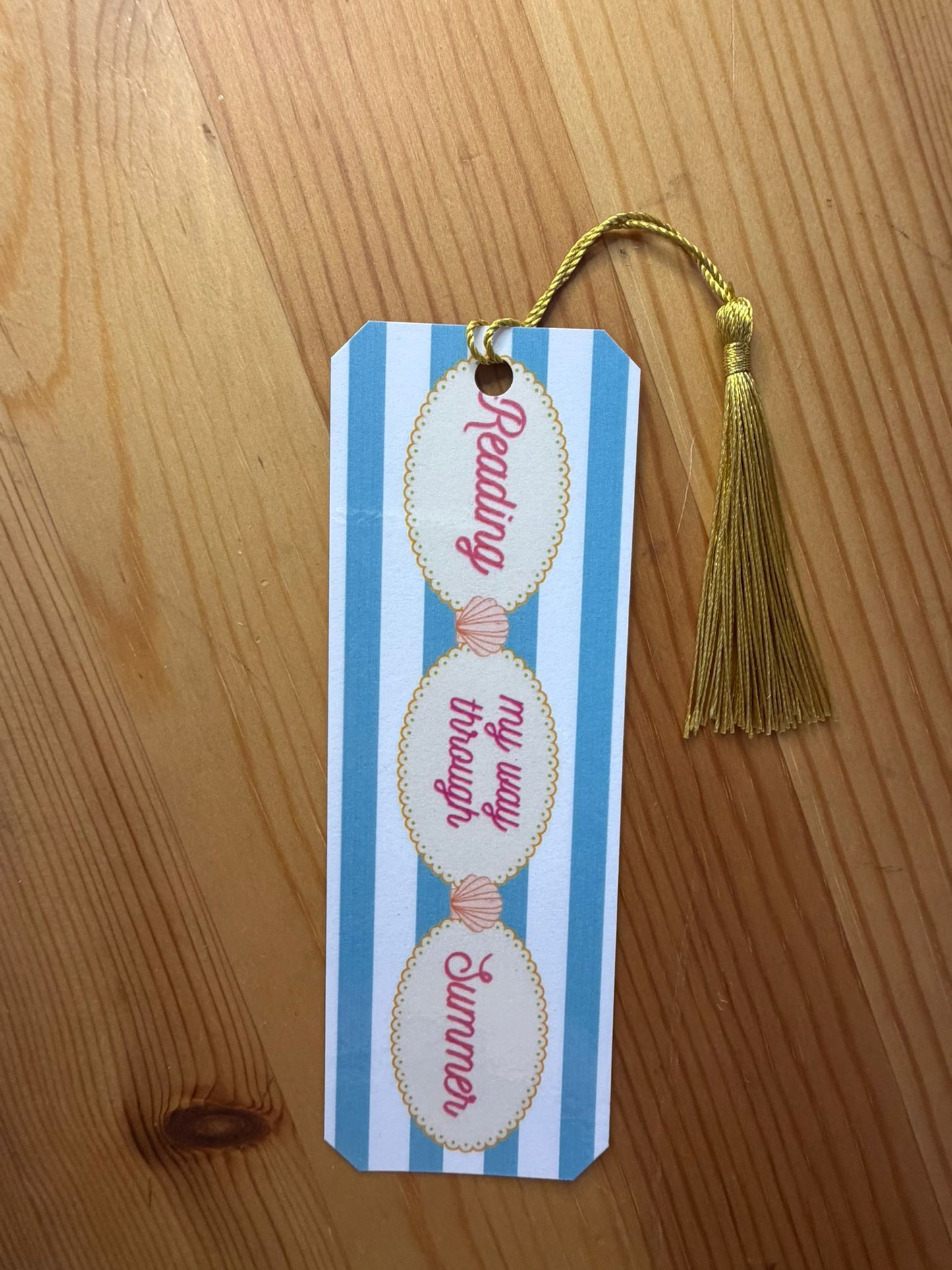 Reading Through Summer Bookmark