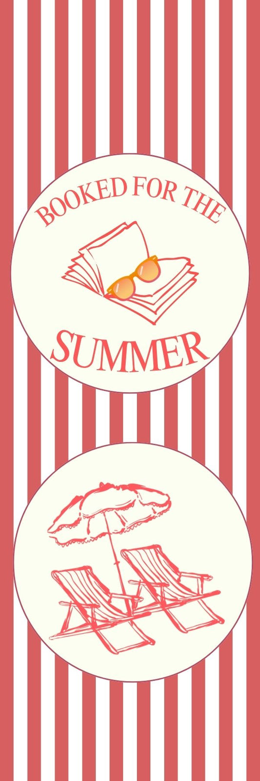 Booked for the Summer Bookmark