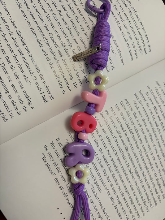Large TBR Bag Charm
