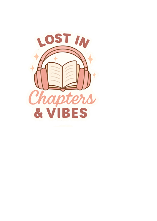 Lost in Chapters & Vibes Sticker