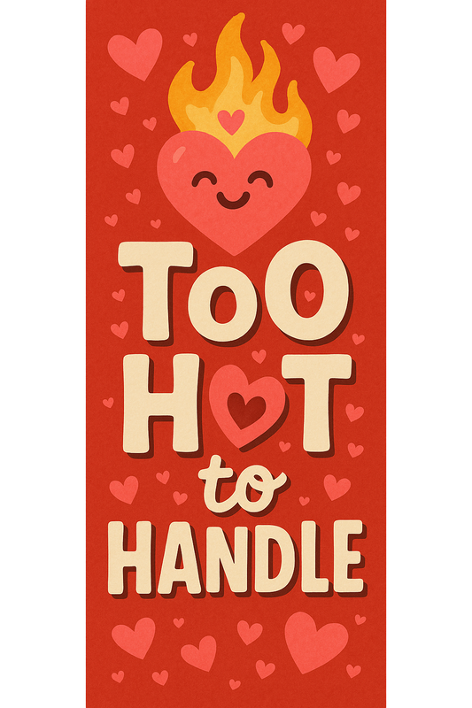 "Too Hot to Handle" Bookmark