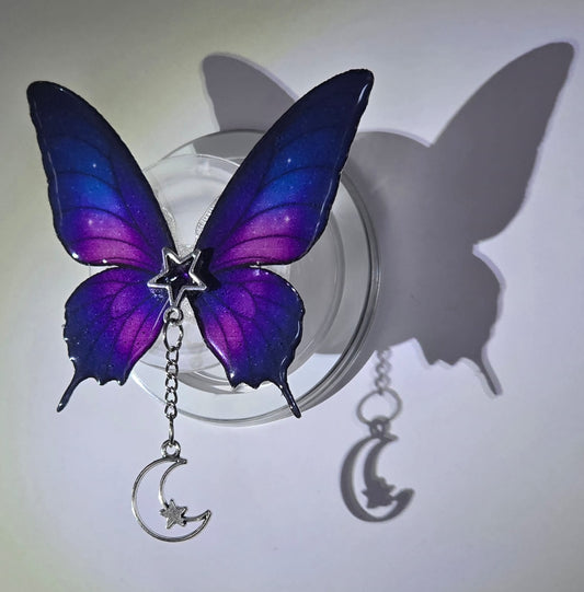 Night Butterfly Wing Grip – Magnetic Kindle & E-Reader Holder