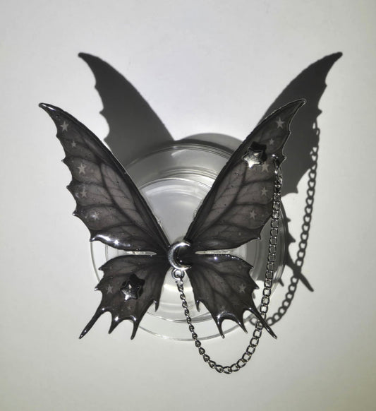 Midnight Starfall Butterfly Wing Grip – Magnetic Grip Kindle & E-Reader Holder