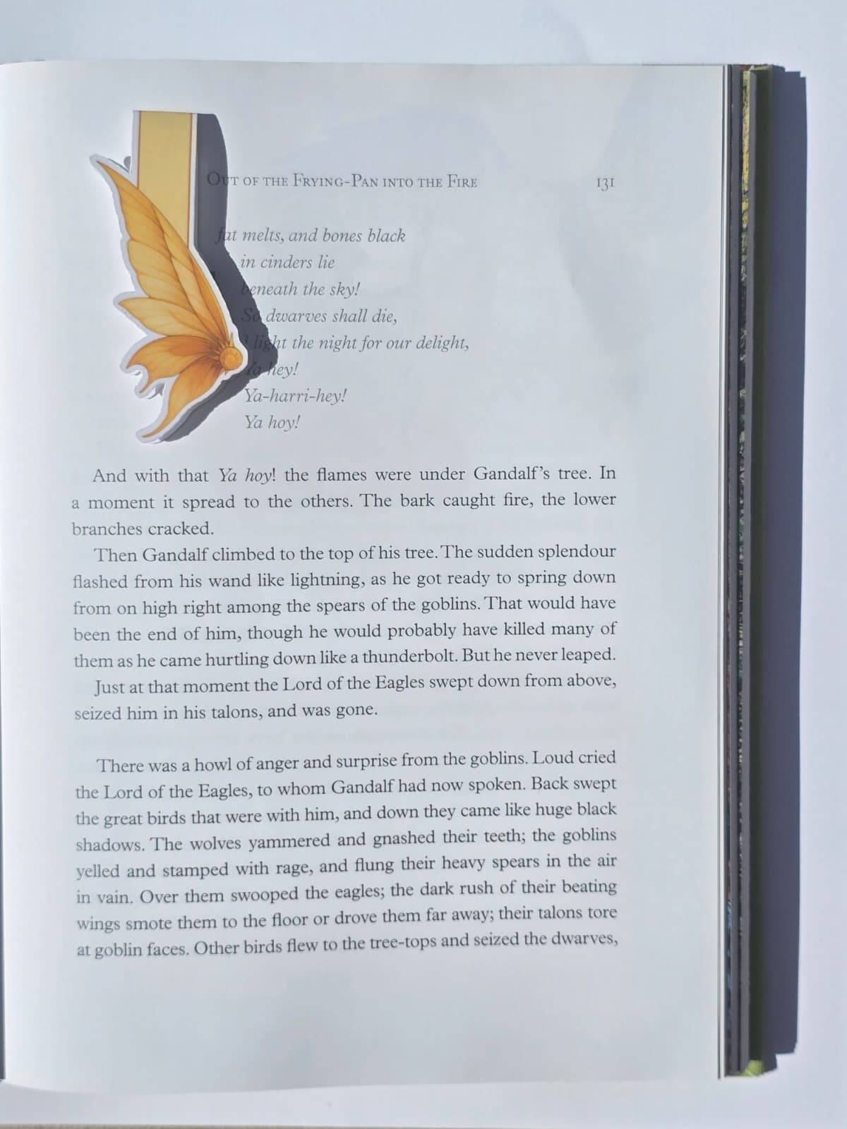 Day Butterfly Wing Magnetic Bookmark