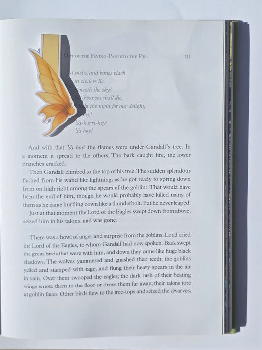 Day Butterfly Wing Magnetic Bookmark