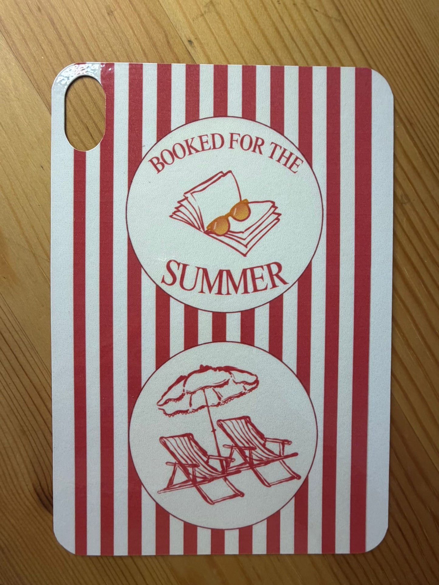 Booked for the Summer Ipad and Kindle Insert
