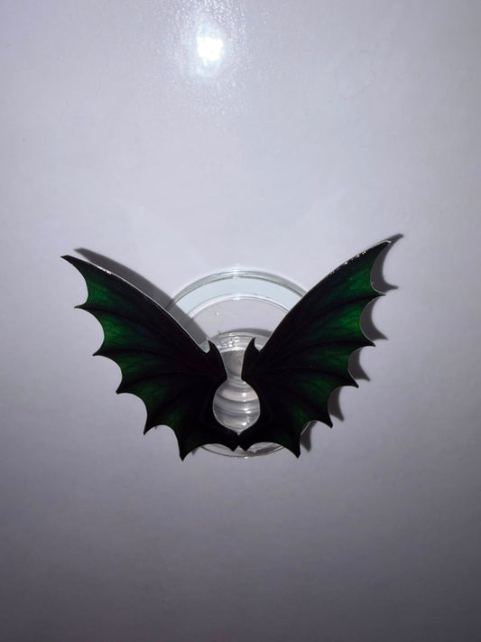 Green Dragon Wing-Magnetic Grip Kindle & E-Reader Holder