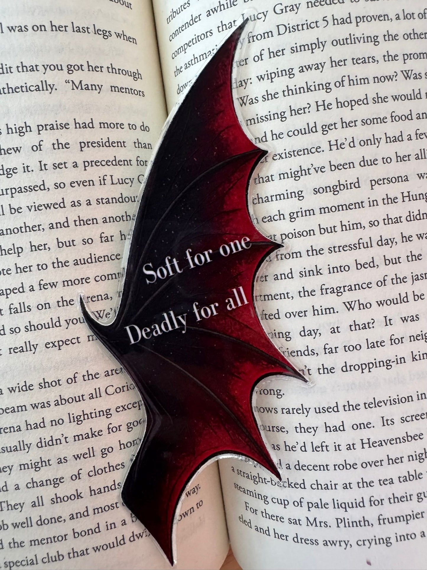 Bat Wing Bookmark – Deadly Elegance