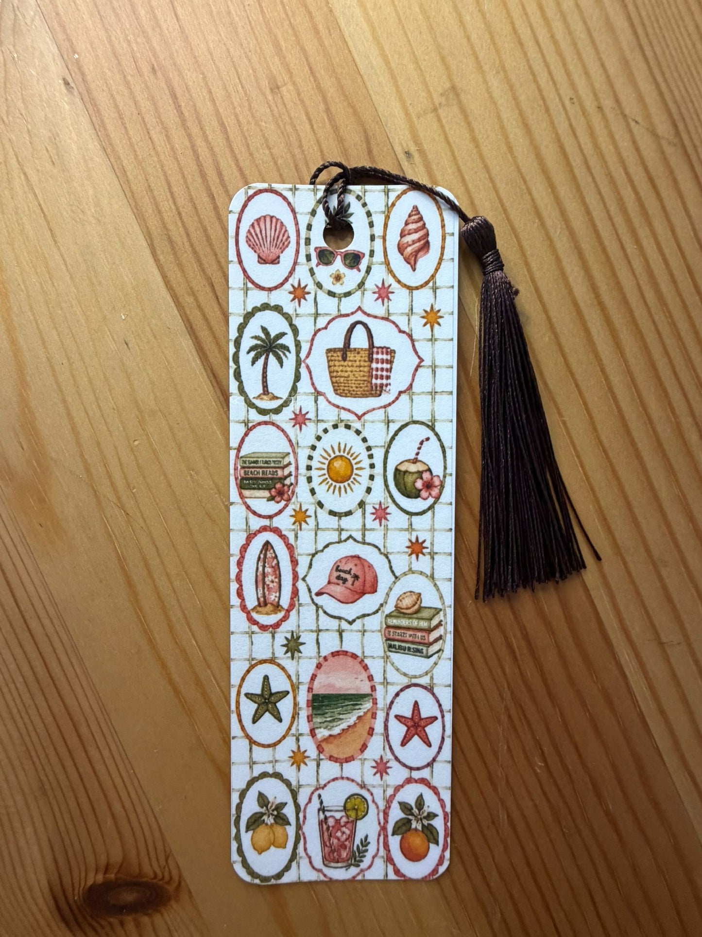 Summer Picnic Bookmark