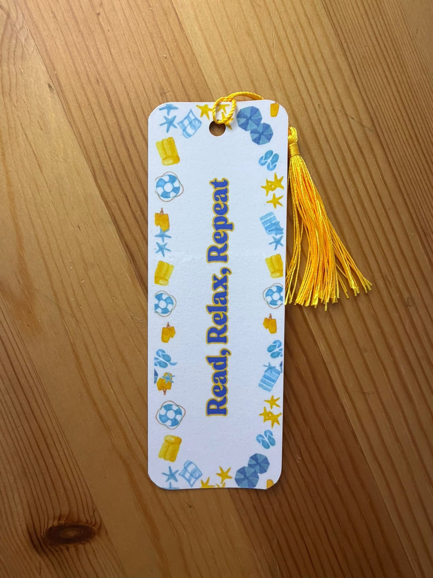 Read, Relax, Repeat Bookmark