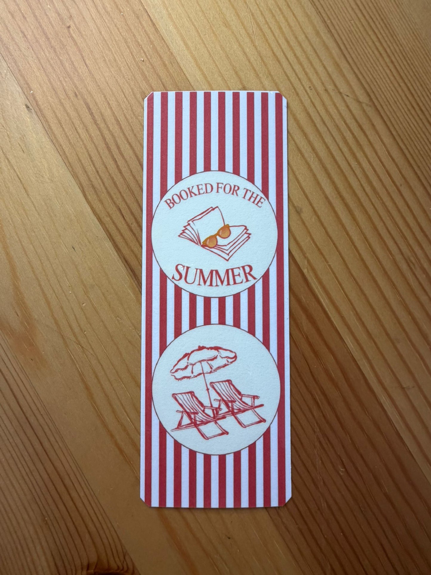 Booked for the Summer Bookmark