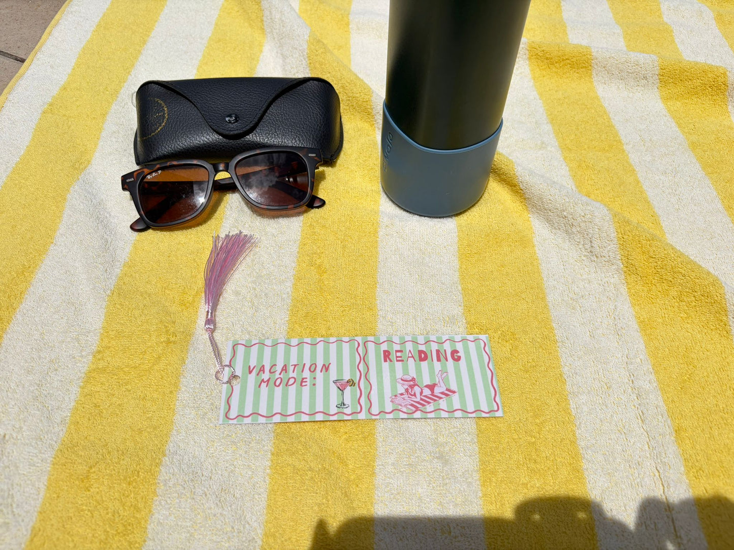 Vacation Mode: Reading Bookmark