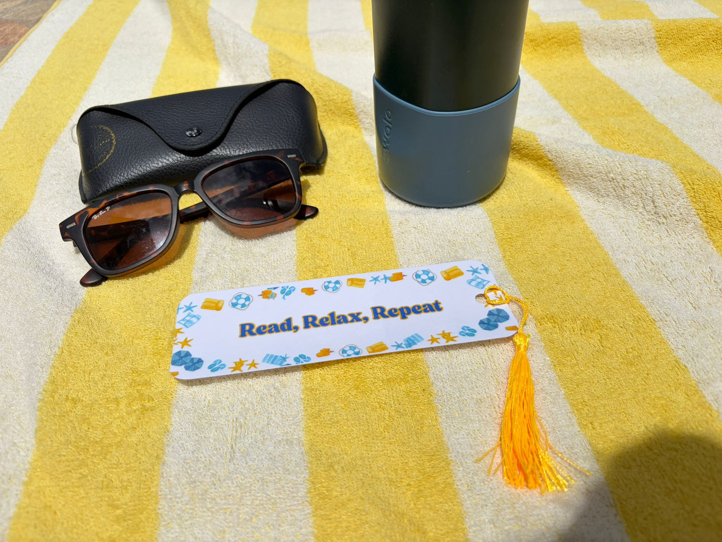 Read, Relax, Repeat Bookmark