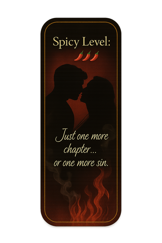 "Spicy Level 🌶️🌶️🌶️" Bookmark