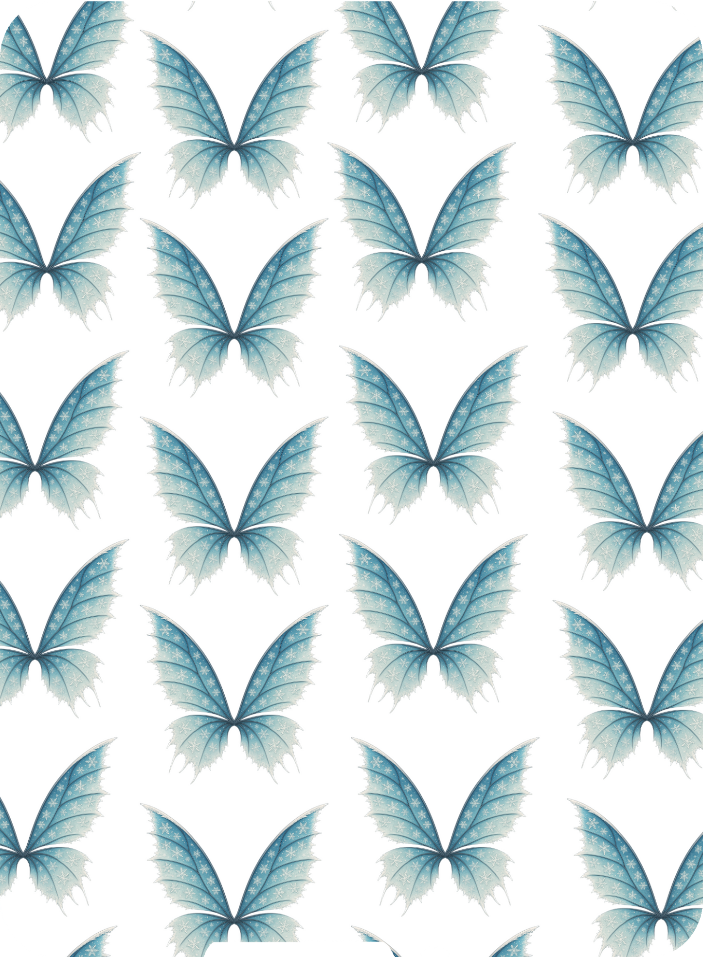 Winter Butterfly Kindle and iPad Insert
